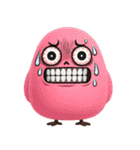 崩潰鳥の變裝樂園（個別スタンプ：4）