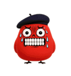 崩潰鳥の變裝樂園（個別スタンプ：17）