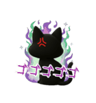 かわいい黒ねこスタンプ【日常会話】（個別スタンプ：28）