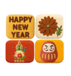 毎年使える＊十二支と冬の年末年始(訂正版)（個別スタンプ：13）