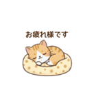 もちねこの敬語（個別スタンプ：15）