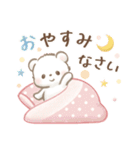 しろくまポフ♡冬（個別スタンプ：8）