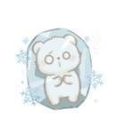 しろくまポフ♡冬（個別スタンプ：21）