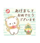 しろくまポフ♡冬（個別スタンプ：37）