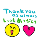 (nenerin日常会話スタンプ021英語気遣い)（個別スタンプ：9）