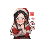 ときめきサンタガール♡（個別スタンプ：37）
