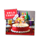 文が書き込める♥誕生日お祝いカード 改（個別スタンプ：9）