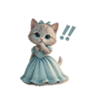 姫ねこの英語スタンプ（個別スタンプ：11）