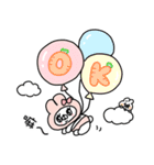 繁体・会話にクマを添えましょう(クマ子15)（個別スタンプ：3）