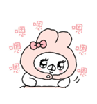 繁体・会話にクマを添えましょう(クマ子15)（個別スタンプ：7）