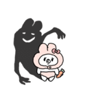 繁体・会話にクマを添えましょう(クマ子15)（個別スタンプ：20）