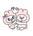 繁体・会話にクマを添えましょう(クマ子15)（個別スタンプ：28）