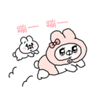 繁体・会話にクマを添えましょう(クマ子15)（個別スタンプ：33）
