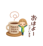 3D 大人可愛い♡女の子の「冬・お正月♪」（個別スタンプ：17）