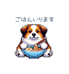 ちょっとぽっちゃりのコーイケルホンディエ（個別スタンプ：7）