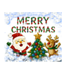 光り輝く冬☆クリスマス☆年末年始（個別スタンプ：2）