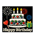 光り輝く冬☆クリスマス☆年末年始（個別スタンプ：14）