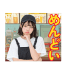 ハンバーガー屋の店員さん（個別スタンプ：26）