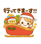 冬に役立つ女の子♡サンタクロース冬（個別スタンプ：9）
