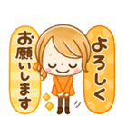 冬に役立つ女の子♡サンタクロース冬（個別スタンプ：16）