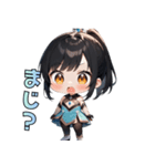 リンクの天使スケーター（個別スタンプ：22）