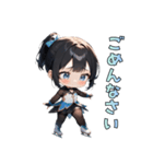 リンクの天使スケーター（個別スタンプ：24）