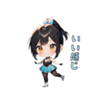 リンクの天使スケーター（個別スタンプ：30）