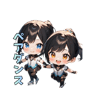 リンクの天使スケーター（個別スタンプ：34）