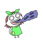 ギョロ美(黄色いポッケ)（個別スタンプ：18）