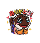 POPなヤマメのキャラクター（個別スタンプ：4）