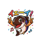 POPなヤマメのキャラクター（個別スタンプ：15）