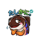 POPなヤマメのキャラクター（個別スタンプ：30）