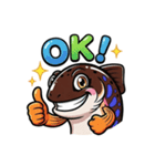 POPなヤマメのキャラクター（個別スタンプ：37）