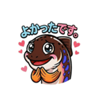 POPなヤマメのキャラクター（個別スタンプ：38）