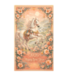 錦繡吉馬年（個別スタンプ：26）