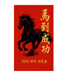 幻彩祭り2、40枚のポップコーン級のクロス（個別スタンプ：3）