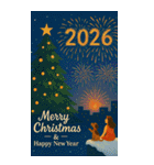 幻彩祭り2、40枚のポップコーン級のクロス（個別スタンプ：33）