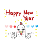 みんなのスタンプ冬のご挨拶（個別スタンプ：17）