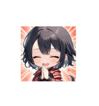 赤のちび戦士スタンプ003（個別スタンプ：2）