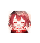 赤のちび戦士スタンプ003（個別スタンプ：5）
