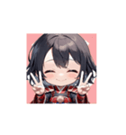 赤のちび戦士スタンプ003（個別スタンプ：6）