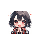 赤のちび戦士スタンプ003（個別スタンプ：10）