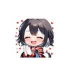 赤のちび戦士スタンプ003（個別スタンプ：14）