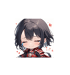 赤のちび戦士スタンプ003（個別スタンプ：15）