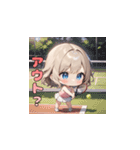 ウィンブルドンを目指す☆テニスガール！（個別スタンプ：38）