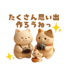 【冬】もち猫のクリスマス〜お正月（個別スタンプ：40）