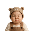 可愛すぎる赤ちゃん×日常！3Dリアル（個別スタンプ：5）