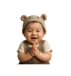 可愛すぎる赤ちゃん×日常！3Dリアル（個別スタンプ：17）