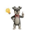 愉快なシュナウザースタンプ（個別スタンプ：5）