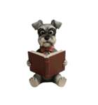 愉快なシュナウザースタンプ（個別スタンプ：7）